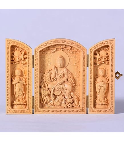 仏像 虚空蔵菩薩像 檜木 木彫 仏具 (約)高28cm×幅12cm×奥行12cm 仏像 虚空蔵菩薩像 檜木 木彫 仏具 (約)高28cm×幅12cm×奥行